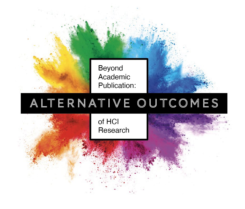 Beyond Academic Publication: Alternative Outcomes of Research
